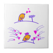 LOVE ECHO - Stripvogels Tweetlercools 3 Tegeltje (Voorkant)