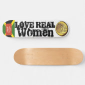 LOVE ECHTE VROUWEN Skateboard (Horizontaal)