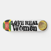 LOVE ECHTE VROUWEN Skateboard (Horizontaal)