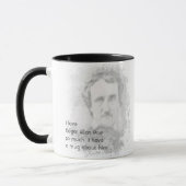 Love Edgar Allan Poe Zo veel vun Quote Mok (Links)