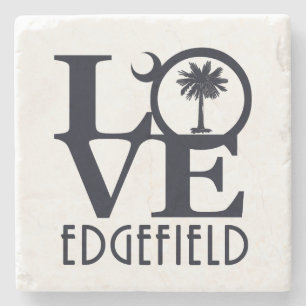 LOVE Edgefield SC Stenen Onderzetter