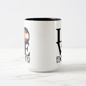 LOVE Edgewater colorado 15oz Tweekleurige Koffiemok (Center)