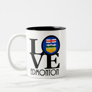 LOVE Edmonton 11oz Tweekleurige Koffiemok
