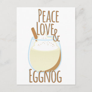 Love & Eggnog Briefkaart