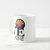 LOVE El Mirage Arizona 11oz Koffiemok (Voorkant links)