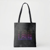 Love - Electro Color Mix Edition Tote Bag (Voorkant)