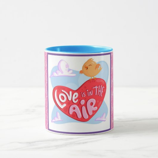 Love Elegant Modern Popular Best Heart Mok (Midden)