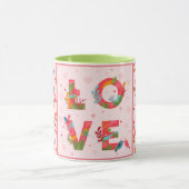 Love Elegant Modern Popular Best Heart Mok (Midden)
