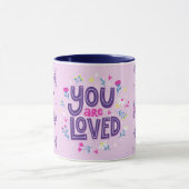 Love Elegant Modern Popular Best Heart Mok (Midden)