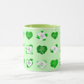Love Elegant Modern Popular Best Heart Mok (Midden)