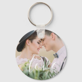 Love Elegant Script Sleutelhanger Gift