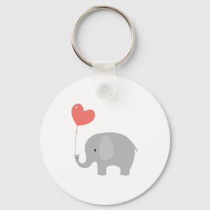 Love Elephant Sleutelhanger