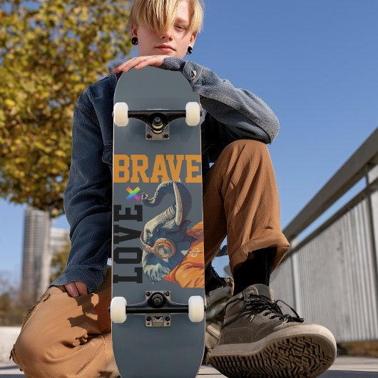 LOVE × ELEPHANTS - Custom Persoonlijk Skateboard