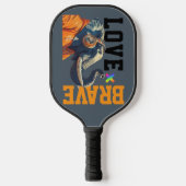 LOVE × ELEPHANTS - Custom Pickleball Paddle (Voorkant)