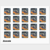 LOVE × ELEPHANTS - Custom Vierkante Sticker (Vel)