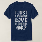 Love Elephants T-shirt (Design voorkant)
