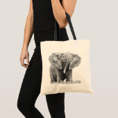 Love Elephants Tote Bag (Voorkant (product))