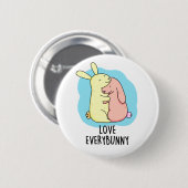 Love Elke Bunny Funny Bunny Rabbit Pun Ronde Button 5,7 Cm (Voorkant /achterkant)