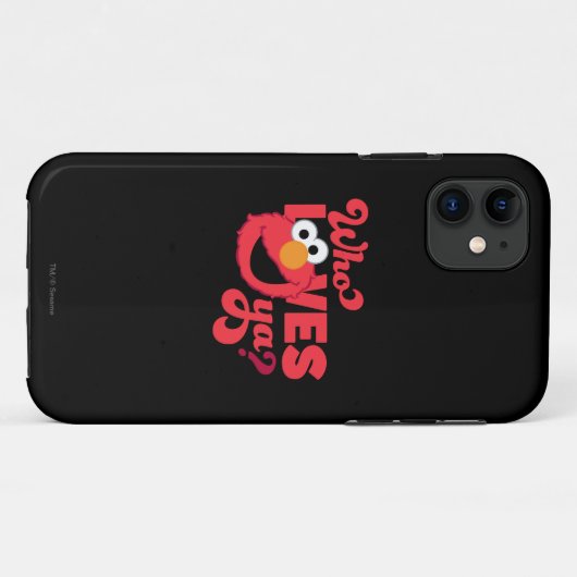 Love Elmo Case-Mate iPhone Case (Achterkant (horizontaal))