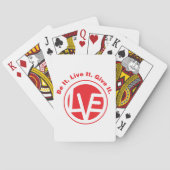 Love Embleem Standard-speelkaarten Pokerkaarten (Achterkant)