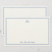 Love, Emily Notitieblok Briefpapier (Voorkant / Achterkant)
