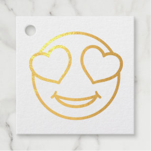 Love Emoji Bedankjes Labels