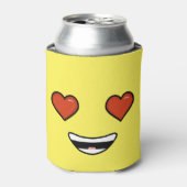 Love Emoji Blikjeskoeler (Blikje Voorkant)
