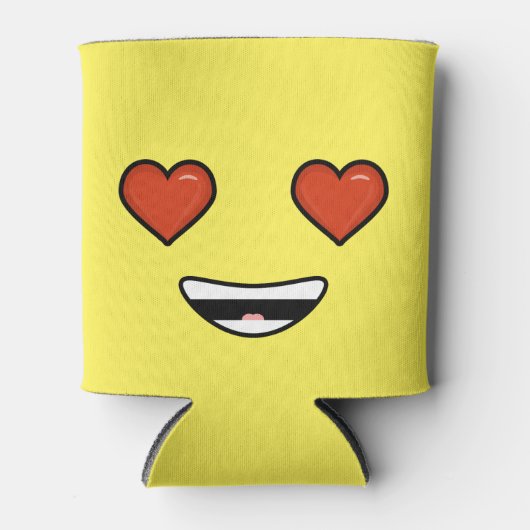 Love Emoji Blikjeskoeler (Voorkant)