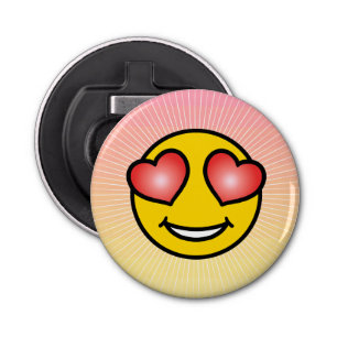 Love Emoji Button Flesopener