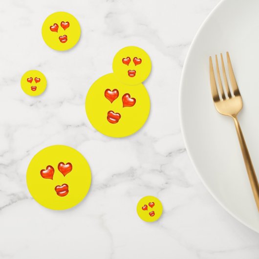 Love Emoji Confetti (Groep)