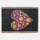 Love EMOJI Deken (Voorkant)