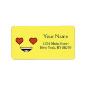 Love Emoji Etiket (Voorkant)