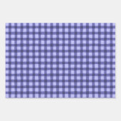 Love Emoji Flower Checking Wrapping Paper Set of 3 (Voorkant 3)