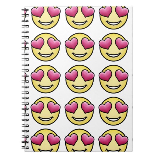 Love Emoji Notitieboek (Voorkant)