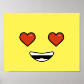 Love Emoji Poster (Voorkant)