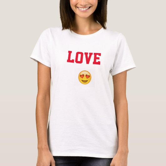 Love Emoji shirt (Voorkant)