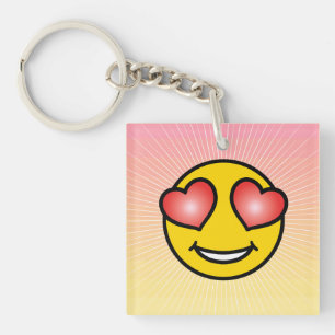 Love Emoji Sleutelhanger
