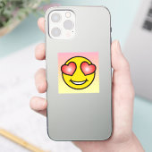 Love Emoji Sticker (Telefoon)