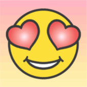Love Emoji Sticker (Voorkant)