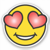Love Emoji Sticker (Voorkant)