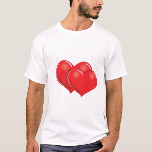 Love Emoji Valentijn T-shirt (Voorkant)