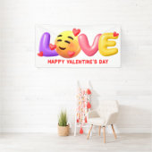 Love Emoji Valentijnsdag Banner (Insitu)