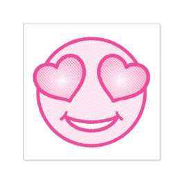 Love Emoji Zelfinktende Stempel