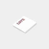 Love Emoji's Post-it® notes, 3 x 3 inch Notes (Schuin)
