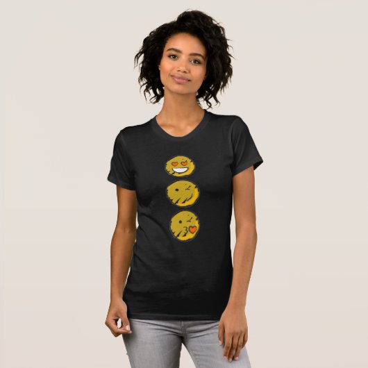 Love Emojis T-shirt (Voorkant volledig)