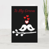 **LOVE EN TORTELDUIFJES** NAAR "MY GROOM" ZOALS WI KAART (Voorkant)