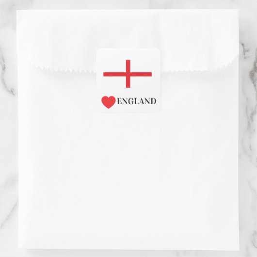 Love England Protest Sticker (Tas)