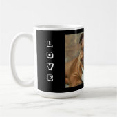 Love English Bulldog Puppy Dog Coffee Cup Mok (Links)