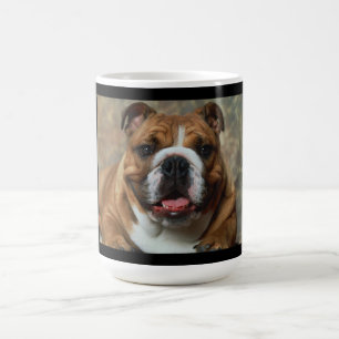 Love English Bulldog Puppy Dog Coffee Cup Mok