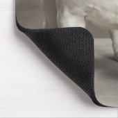 Love English Bulldog Puppy Dog Mousepad Muismat (Hoek)